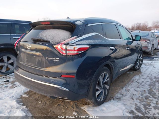 5N1AZ2MH8FN240782 Nissan Murano Platinum
