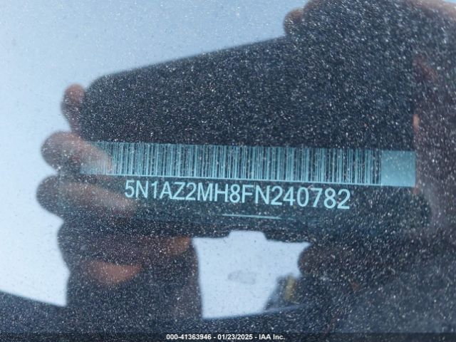 5N1AZ2MH8FN240782 Nissan Murano Platinum