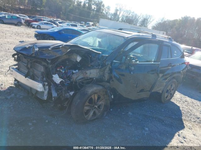 5TDAARAH0PS524752 Toyota Highlander Hybrid Xle Bronze
