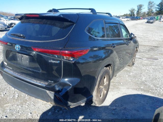 5TDAARAH0PS524752 Toyota Highlander Hybrid Xle Bronze