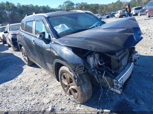 5TDAARAH0PS524752 Toyota Highlander Hybrid Xle Bronze