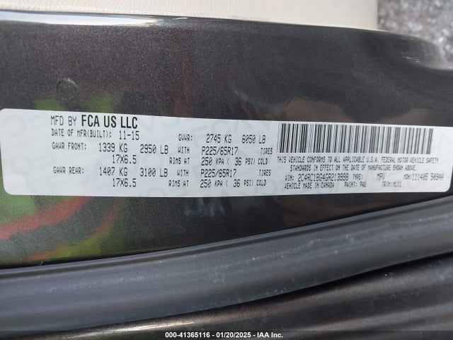 2C4RC1BG4GR213998 Chrysler Town & Country Touring