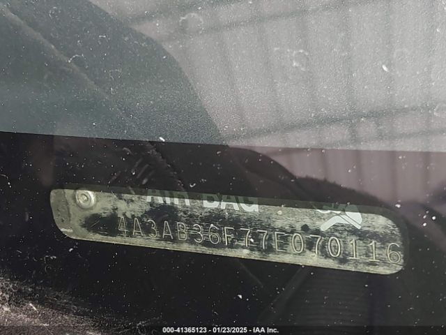 2007 MITSUBISHI GALANT 4A3AB36F77E070116 Photo 8