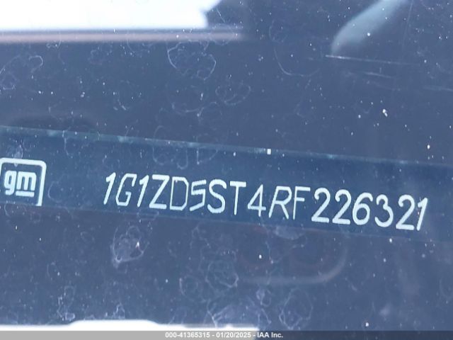 1G1ZD5ST4RF226321 Chevrolet Malibu Fwd 1lt