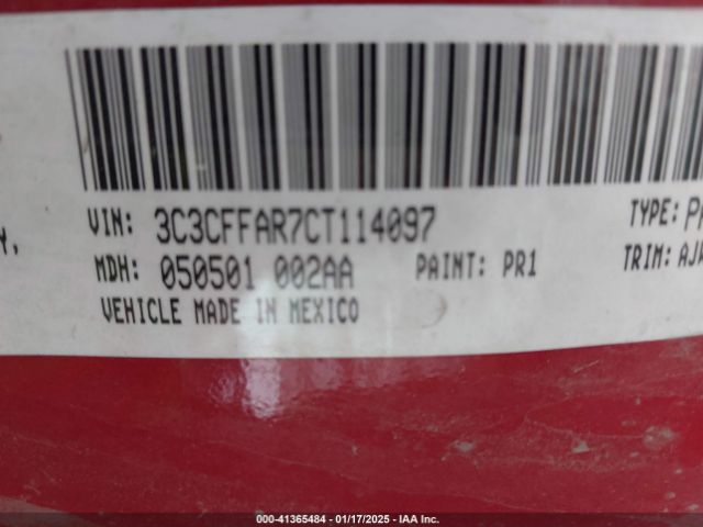 2012 FIAT 500 3C3CFFAR7CT114097 Photo 8