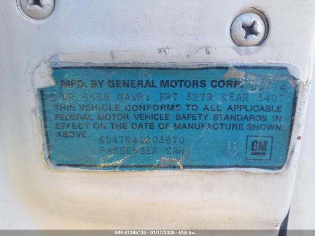 1974 CADILLAC COUPE  DEVILLE 6D47R4Q203870     Photo 8