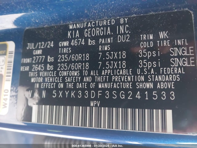 KIA Sportage Ex 2025 5XYK33DF3SG241533 Image 9