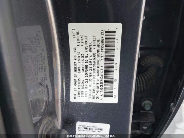 1HGCR2F46GA117516 Honda ACCORD LX