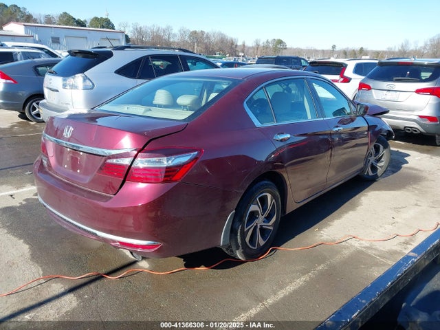 Honda ACCORD LX 2016 1HGCR2F37GA238997 Image 4