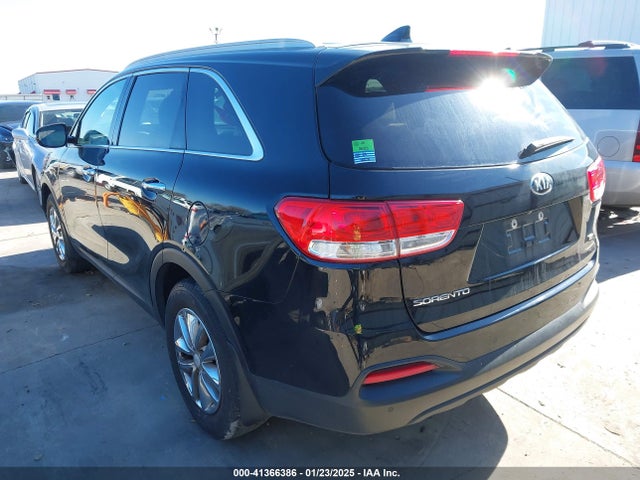 5XYPG4A39JG342455 KIA Sorento 2.4l Lx