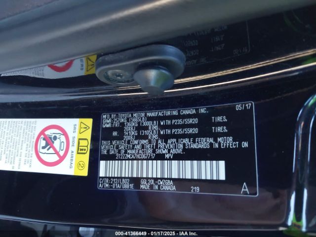 2T2ZZMCA7HC067717 Lexus RX 350