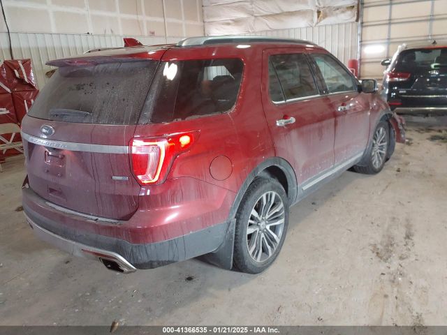 1FM5K8HT5GGB50518 Ford Explorer Platinum