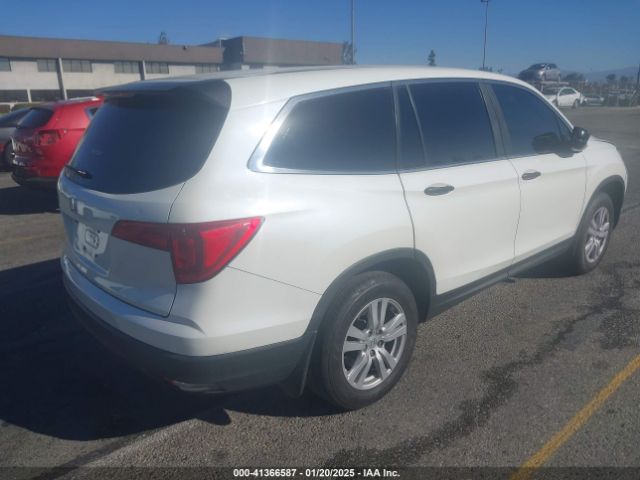 5FNYF5H16HB015787 Honda PILOT LX