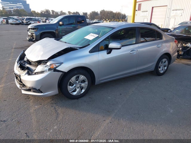 Honda Civic Lx 2015 19XFB2F54FE217635 Image 2