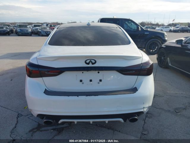 JN1FV7AR5GM451724 Infiniti Q50 3.0t Red Sport 400