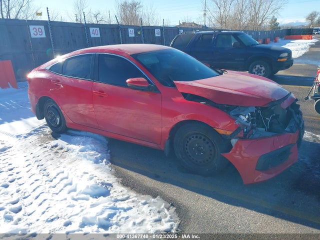 Honda Civic Lx 2018 2HGFC2F51JH570667 Image 1