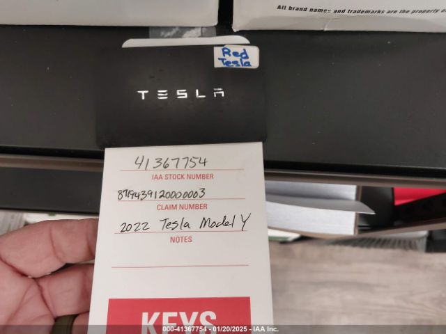 2022 TESLA MODEL Y 7SAYGDEFXNF538767 Photo 10
