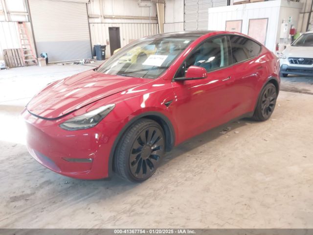 2022 TESLA MODEL Y 7SAYGDEFXNF538767 Photo 1