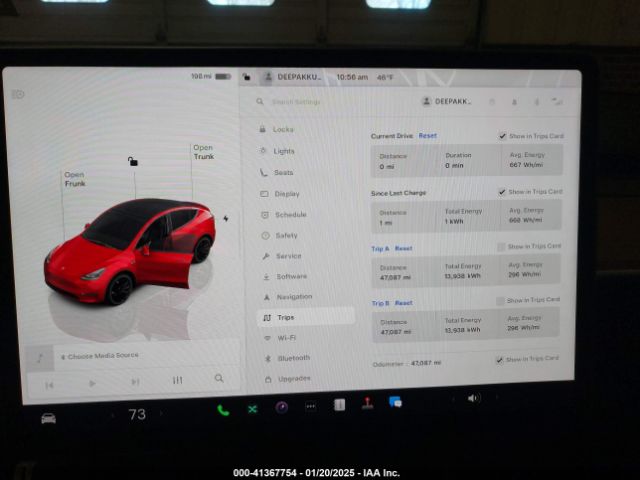 2022 TESLA MODEL Y 7SAYGDEFXNF538767 Photo 6