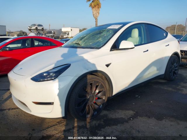 5YJYGDEF2MF258711 Tesla Model Y Performance Dual Motor All-wheel Drive
