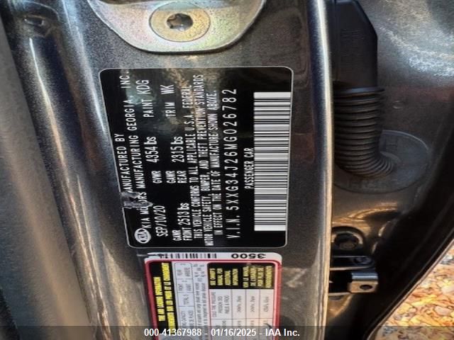 5XXG34J26MG026782 KIA K5 EX