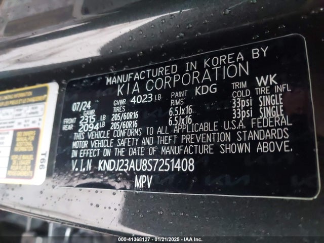 KIA SOUL LX 2025 KNDJ23AU8S7251408 Image 9