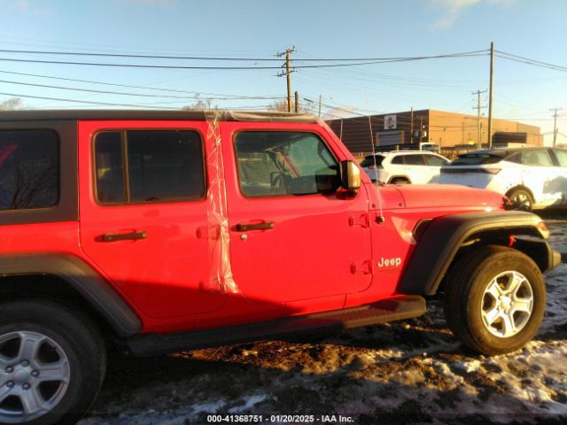 1C4HJXDG8LW222111 Jeep Wrangler Unlimited Sport S 4x4