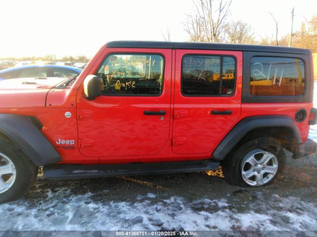 1C4HJXDG8LW222111 Jeep Wrangler Unlimited Sport S 4x4