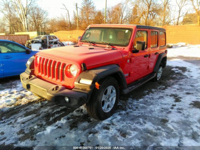 1C4HJXDG8LW222111 Jeep Wrangler Unlimited Sport S 4x4