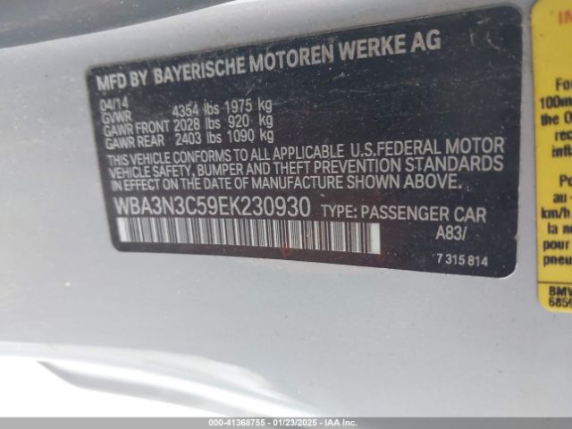 2014 BMW 428I WBA3N3C59EK230930 Photo 8