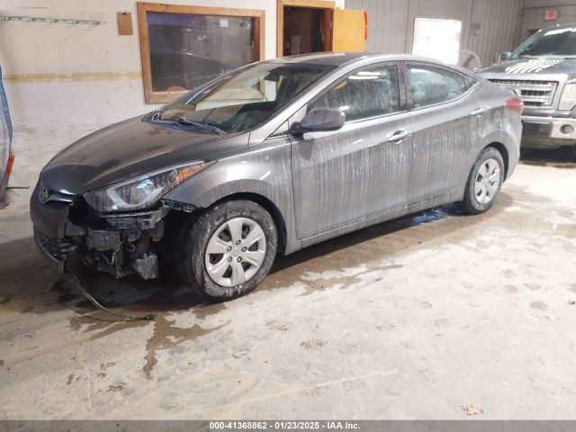KMHDH4AE2GU632556 Hyundai ELANTRA SE