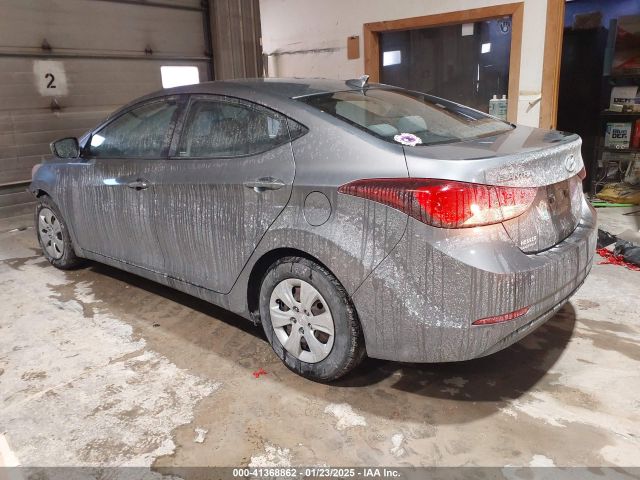 KMHDH4AE2GU632556 Hyundai ELANTRA SE