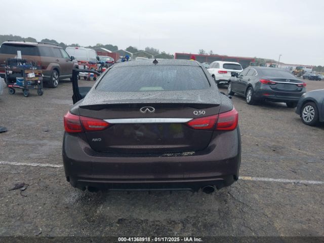 JN1CV7AR3JM280756 Infiniti Q50 2.0t Luxe