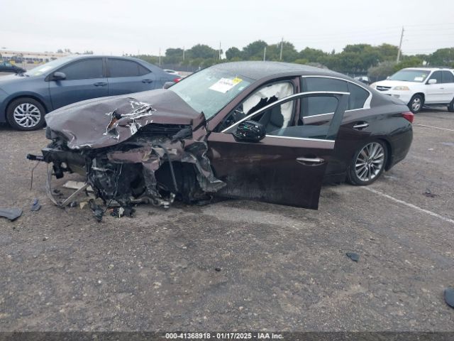 JN1CV7AR3JM280756 Infiniti Q50 2.0t Luxe