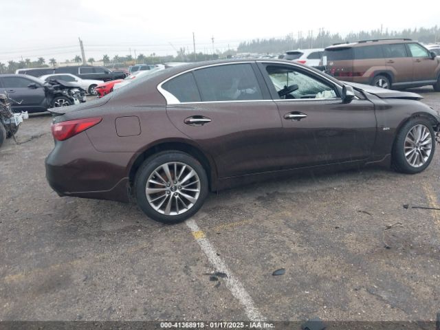 JN1CV7AR3JM280756 Infiniti Q50 2.0t Luxe