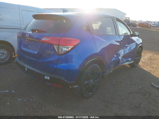 3CZRU6H1XMM755679 Honda Hr-v Awd Sport
