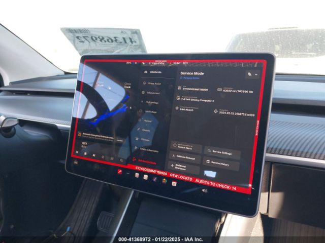 5YJYGDEE9MF119909 Tesla Model Y Long Range Dual Motor All-wheel Drive