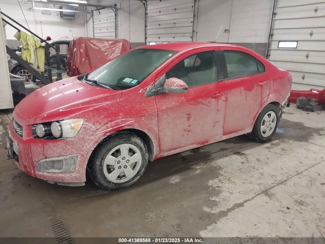 1G1JB5SG7F4178780 Chevrolet Sonic Ls Manual