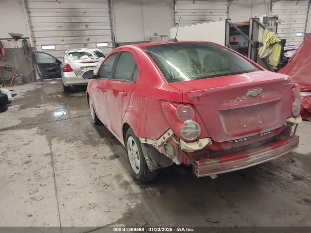 1G1JB5SG7F4178780 Chevrolet Sonic Ls Manual