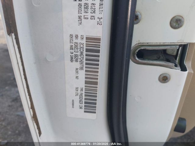 2012 CHRYSLER 300 2C3CCAAG7CH207785 Photo 8