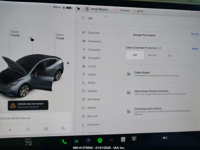 5YJYGDEE2MF087871 Tesla Model Y Long Range Dual Motor All-wheel Drive