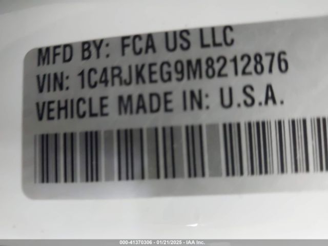 1C4RJKEG9M8212876 Jeep Grand Cherokee L Summit Reserve 4x4