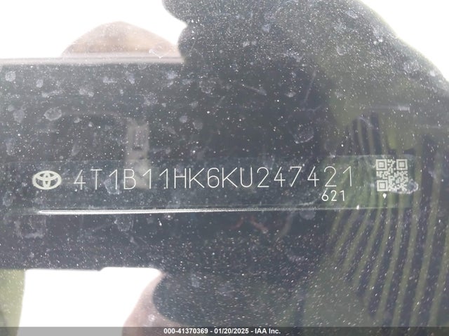 Toyota CAMRY LE 2019 4T1B11HK6KU247421 Image 9