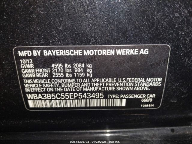 WBA3B5C55EP543495 BMW 328i Xdrive