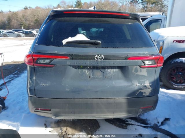 5TDAAAB55RS026801 Toyota Grand Highlander Platinum