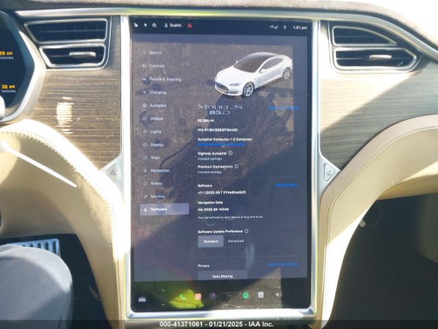 5YJSA1E25GF124430 Tesla Model S 60d/70d/75d/85d/90d