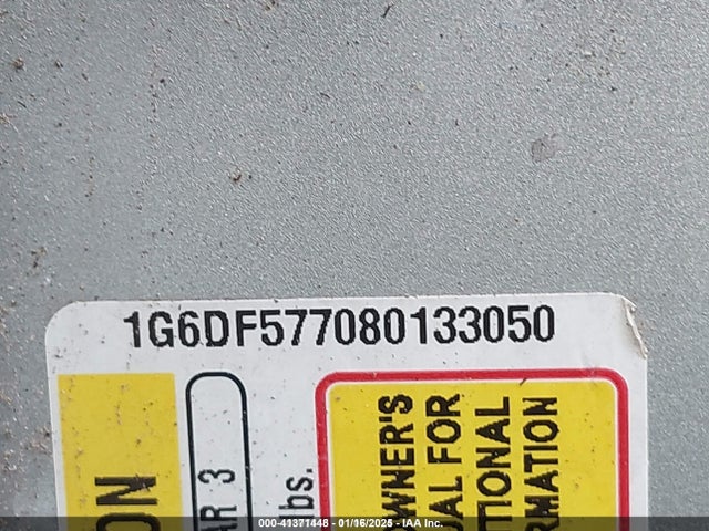2008 CADILLAC CTS 1G6DF577080133050 Photo 8