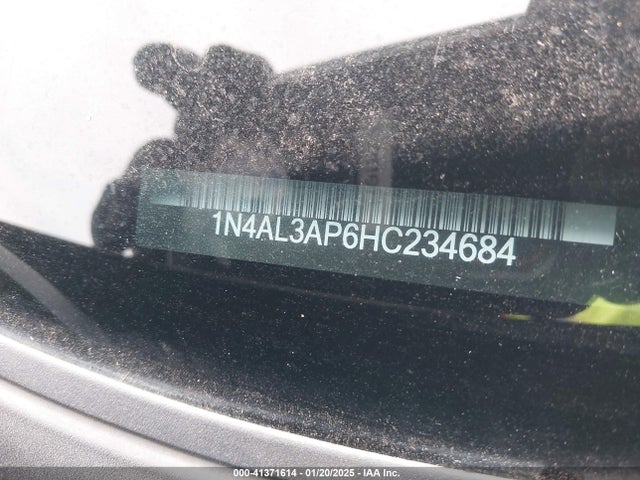 1N4AL3AP6HC234684 Nissan Altima 2.5 Sv