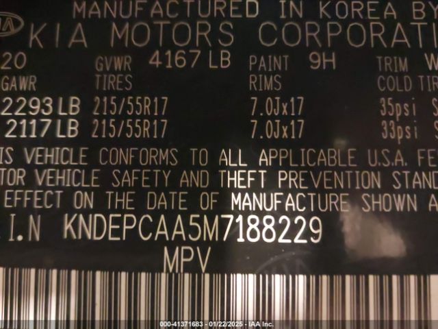 KNDEPCAA5M7188229 KIA Seltos Lx
