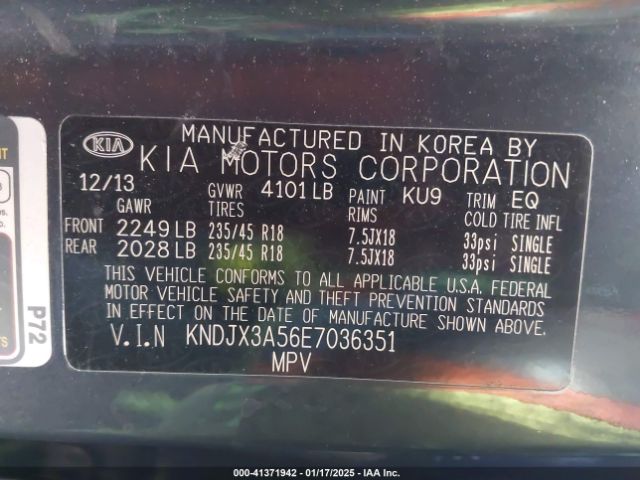 KNDJX3A56E7036351 KIA Soul !